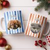 Personalized Pet Name and Photo Stripe Design - Personalized Custom Coffee Mug - PET159_MG Personalized Pet Name and Photo Stripe Design - Personalized Custom Coffee Mug - PET159_MG