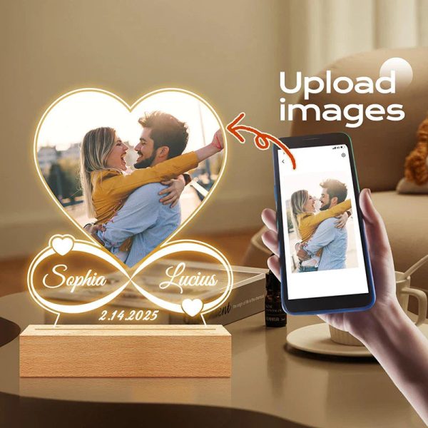 Personalized Photo Frame Night Light Personalized Photo Frame Night Light