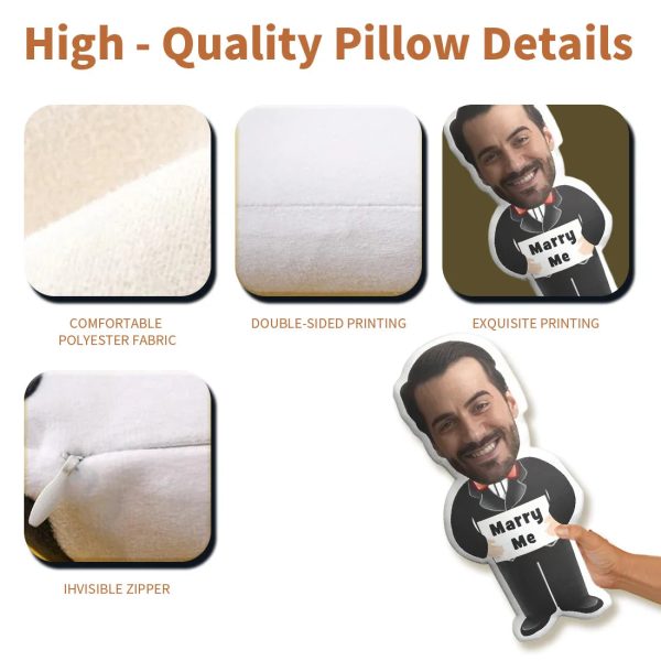 Personalized Photo Plush Pillow Personalized Photo Plush Pillow