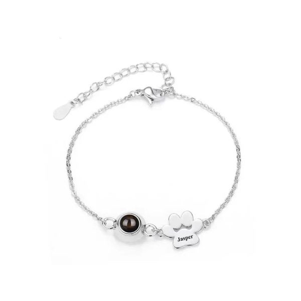 Personalized Photo Projection Name Bracelet Personalized Photo Projection Name Bracelet