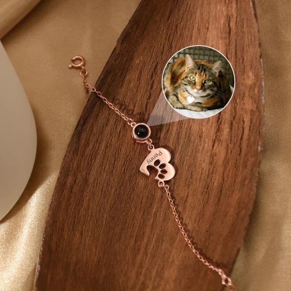 Personalized Photo Projection Name Bracelet Personalized Photo Projection Name Bracelet