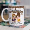 Personalized Sassy Best Friend Ceramic Mug With Cartoon Besties And Hearts, Funny Unique Gift For Coworker Or BFF Personalized Sassy Best Friend Ceramic Mug With Cartoon Besties And Hearts, Funny Unique Gift For Coworker Or BFF