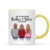 Personalized Siblings Christmas Mug, Personalized Brothers and Sisters Ornament, Siblings Gift Personalized Siblings Christmas Mug, Personalized Brothers and Sisters Ornament, Siblings Gift