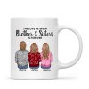 Personalized Siblings Christmas Mug, Personalized Brothers and Sisters Ornament, Siblings Gift Personalized Siblings Christmas Mug, Personalized Brothers and Sisters Ornament, Siblings Gift