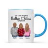 Personalized Siblings Christmas Mug, Personalized Brothers and Sisters Ornament, Siblings Gift Personalized Siblings Christmas Mug, Personalized Brothers and Sisters Ornament, Siblings Gift