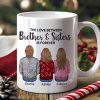 Personalized Siblings Christmas Mug, Personalized Brothers and Sisters Ornament, Siblings Gift Personalized Siblings Christmas Mug, Personalized Brothers and Sisters Ornament, Siblings Gift