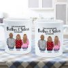 Personalized Siblings Christmas Mug, Personalized Brothers and Sisters Ornament, Siblings Gift Personalized Siblings Christmas Mug, Personalized Brothers and Sisters Ornament, Siblings Gift