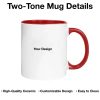 Personalized Soulmate Definition Ceramic Mug With Cute Couple Illustration, Unique Valentine's Gift For Boyfriend Or Girlfriend