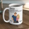 Personalized Soulmate Definition Ceramic Mug With Cute Couple Illustration, Unique Valentine's Gift For Boyfriend Or Girlfriend