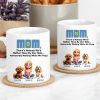 Personalized White Ceramic Mug - Custom Gift Cup