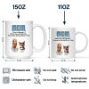 Personalized White Ceramic Mug - Custom Gift Cup