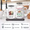 Personalized White Ceramic Mug for Best Friends Cute Senior Ladies Design, Double Sided Print, Unique Thoughtful Gift