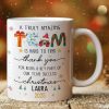Personalized White Ceramic Mug For Coworker Appreciation A Truly Amazing Team Christmas Gift, Unique Thank You Present Personalized White Ceramic Mug For Coworker Appreciation A Truly Amazing Team Christmas Gift, Unique Thank You Present