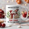 Personalized White Ceramic Mug with Cute Snowman Couple, Funny Anniversary Coffee Cup, Cozy Winter Keepsake, Unique Romantic Gift for Couples