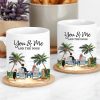 Personalized White Ceramic Mug You & Me and the Dogs, Custom Mug for Couples with Their Dogs, Perfect Gift for Dog Lovers, Personalized White Ceramic Mug You & Me and the Dogs, Custom Mug for Couples with Their Dogs, Perfect Gift for Dog Lovers,