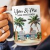 Personalized White Ceramic Mug You & Me and the Dogs, Custom Mug for Couples with Their Dogs, Perfect Gift for Dog Lovers, Personalized White Ceramic Mug You & Me and the Dogs, Custom Mug for Couples with Their Dogs, Perfect Gift for Dog Lovers,