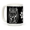 Pet Cats. Hail Satan (Without Words) Coffee Mug