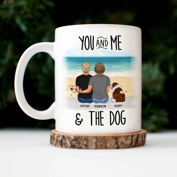 Pet Lovers You Me And The Fur Babies - Gift For Couples - Personalized Mug Pet Lovers You Me And The Fur Babies - Gift For Couples - Personalized Mug