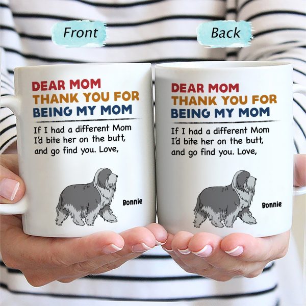 Pet Thank You For Being My Mom Dad - Funny Gift For Dog Lovers, Cat Lovers - Personalized Mug Pet Thank You For Being My Mom Dad - Funny Gift For Dog Lovers, Cat Lovers - Personalized Mug