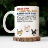 Pet Thank You For Being My Mom Dad - Funny Gift For Dog Lovers, Cat Lovers - Personalized Mug Pet Thank You For Being My Mom Dad - Funny Gift For Dog Lovers, Cat Lovers - Personalized Mug
