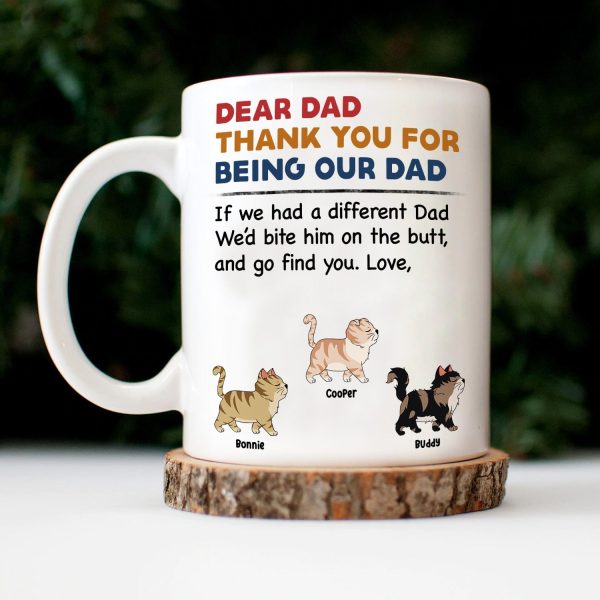 Pet Thank You For Being My Mom Dad - Funny Gift For Dog Lovers, Cat Lovers - Personalized Mug Pet Thank You For Being My Mom Dad - Funny Gift For Dog Lovers, Cat Lovers - Personalized Mug