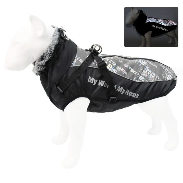 Pet Warm Reflective Padded Coat Pet Warm Reflective Padded Coat