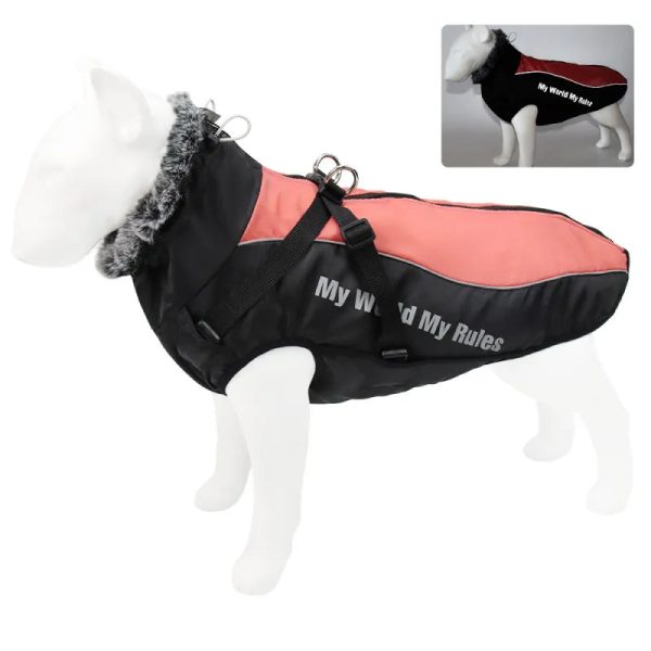Pet Warm Reflective Padded Coat Pet Warm Reflective Padded Coat