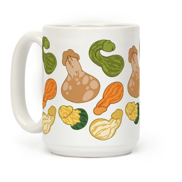 Phallic Gourd Pattern Coffee Mug Phallic Gourd Pattern Coffee Mug