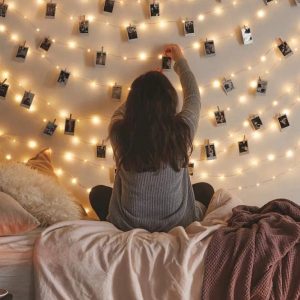 Photo Clip String Lights, 33Ft, 100 Led With Clear Clips