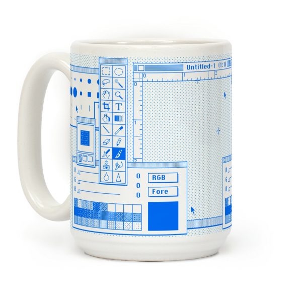 Photoshop Pixel Tools Coffee Mug Photoshop Pixel Tools Coffee Mug