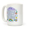 Physically Mentally Emotionally Exhausted Coffee Mug Physically Mentally Emotionally Exhausted Coffee Mug