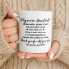 Physician Assistant Thank You For All You Do - Personalized Custom Coffee Mug - DOC082_MG