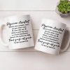 Physician Assistant Thank You For All You Do - Personalized Custom Coffee Mug - DOC082_MG