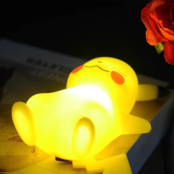 Pikachu Night Light | Cute Led Bedroom Lamp
