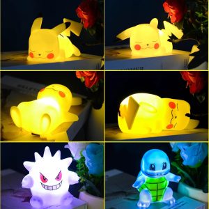 Pikachu Night Light | Cute Led Bedroom Lamp