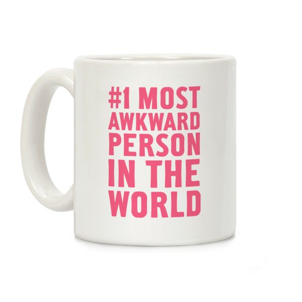 Pink #1 Most Awkward Person Coffee Mug Pink #1 Most Awkward Person Coffee Mug