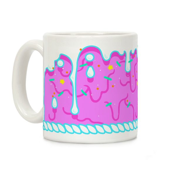 Pink Cupcake Icing Coffee Mug Pink Cupcake Icing Coffee Mug