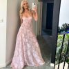 Pink Floral Lace Maxi Dress Pink Floral Lace Maxi Dress
