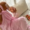 Pink Halter Ruffled Layered Maxi Dress Pink Halter Ruffled Layered Maxi Dress