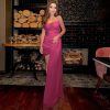 Pink Mesh Corset Draped Tube Mini Dress Pink Mesh Corset Draped Tube Mini Dress