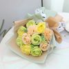Pink Soap Rose Preserved Bouquet Pink Soap Rose Preserved Bouquet
