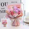 Pink Soap Rose Preserved Bouquet Pink Soap Rose Preserved Bouquet