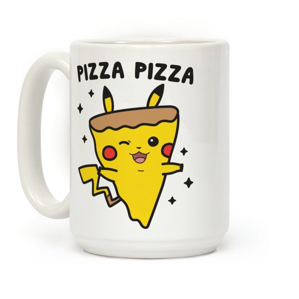 Pizza Pizza Pikachu Parody Coffee Mug Pizza Pizza Pikachu Parody Coffee Mug