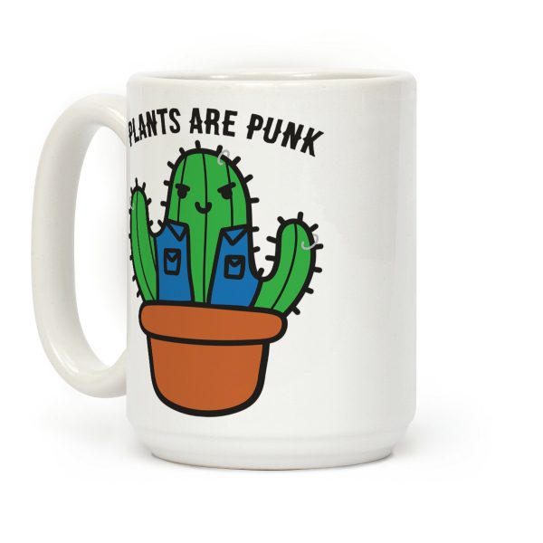 Plants Are Punk Coffee Mug Plants Are Punk Coffee Mug