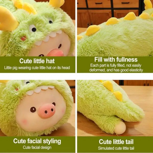 Plush Dinosaur Cuddle Pillow
