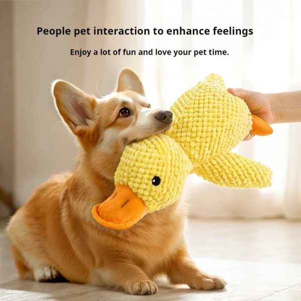 Plush Duck Toy: Bite-Resistant, Soothing Sounds for Happy Playtime! Plush Duck Toy: Bite-Resistant, Soothing Sounds for Happy Playtime!
