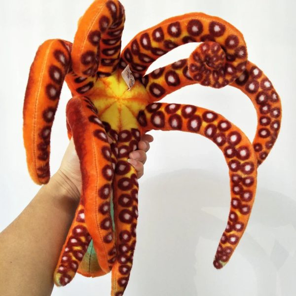 Plush Orange Octopus Toy - Perfect Birthday Gift for Kids! Plush Orange Octopus Toy - Perfect Birthday Gift for Kids!