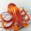 Plush Orange Octopus Toy - Perfect Birthday Gift for Kids! Plush Orange Octopus Toy - Perfect Birthday Gift for Kids!