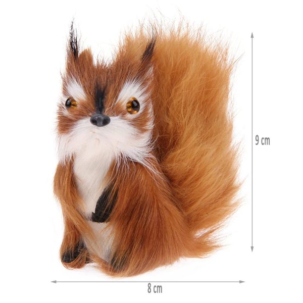 Plush Squirrel Desk Ornament Plush Squirrel Desk Ornament
