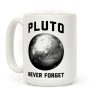 Pluto Never Forget Coffee Mug Pluto Never Forget Coffee Mug
